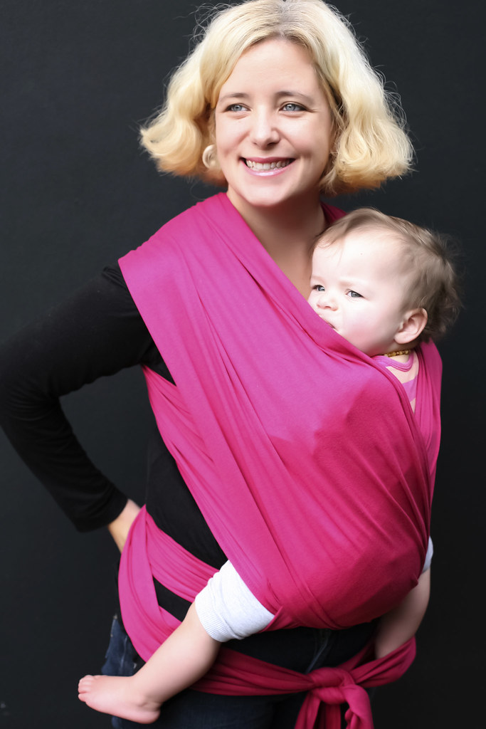 Correct Upright Babywearing Position in a Wrap Carrier